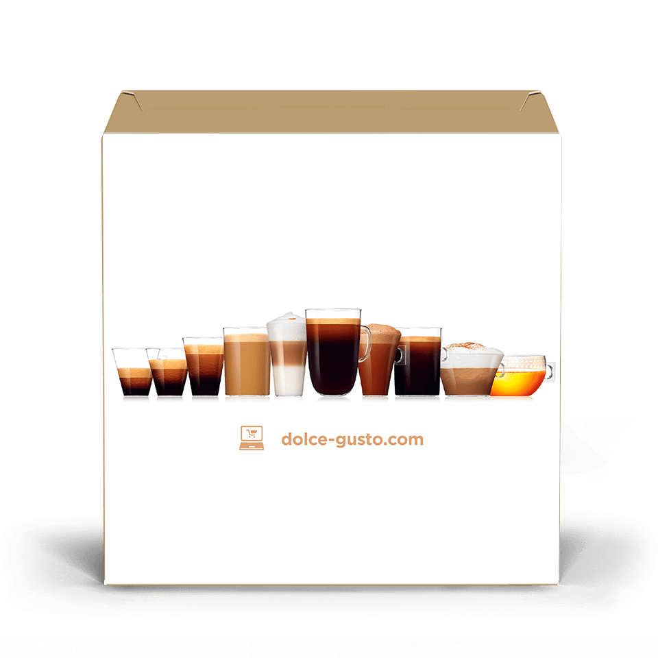 Shop4Less Dolce Gusto Cafe Au Lait Intenso 96 Dosettes